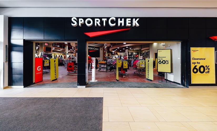 Sport Chek inside Hillcrest Mall
