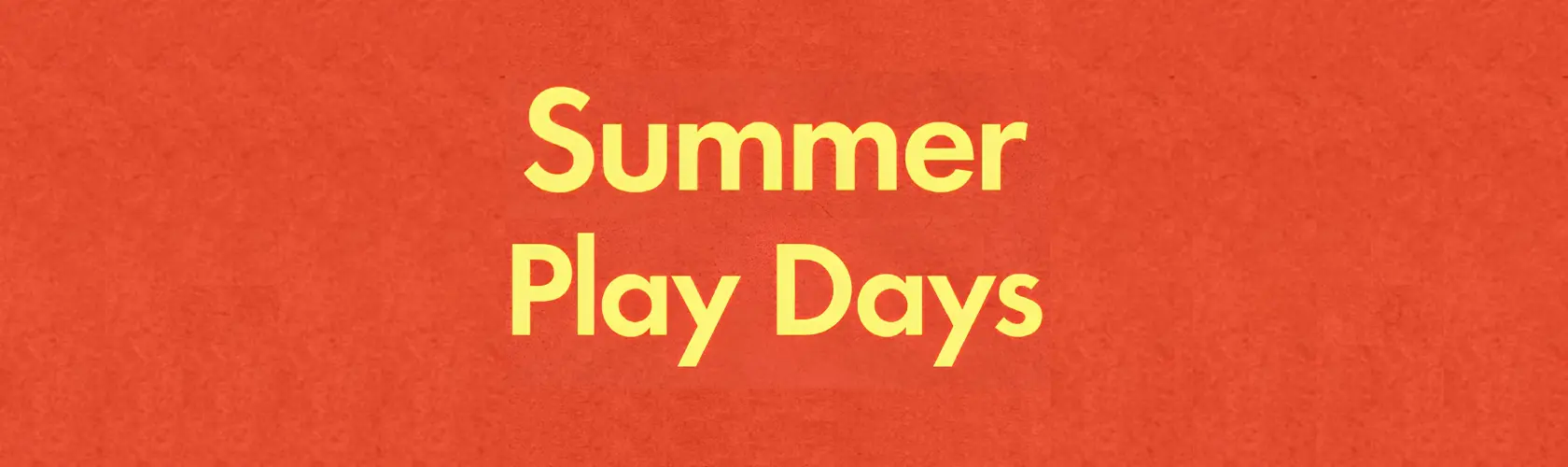 Indigo Summer Play Days