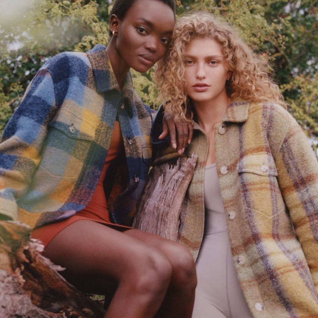 Plaid shirt jackets