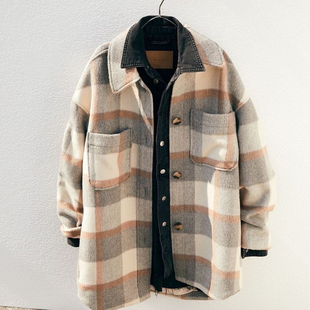 Plaid shacket