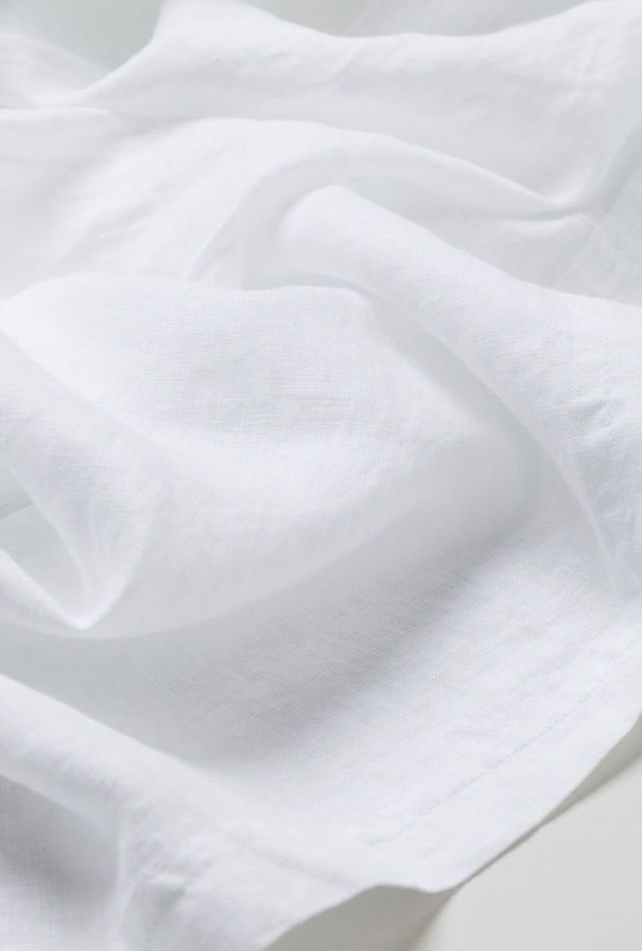 White linen from H&M